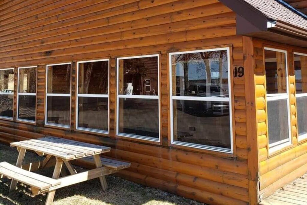 Cabin #19 - Front Door Exterior