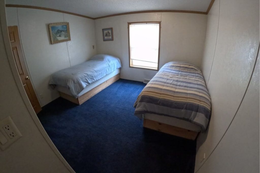 Cottage #9 - Bedroom #3 with Two Single Beds