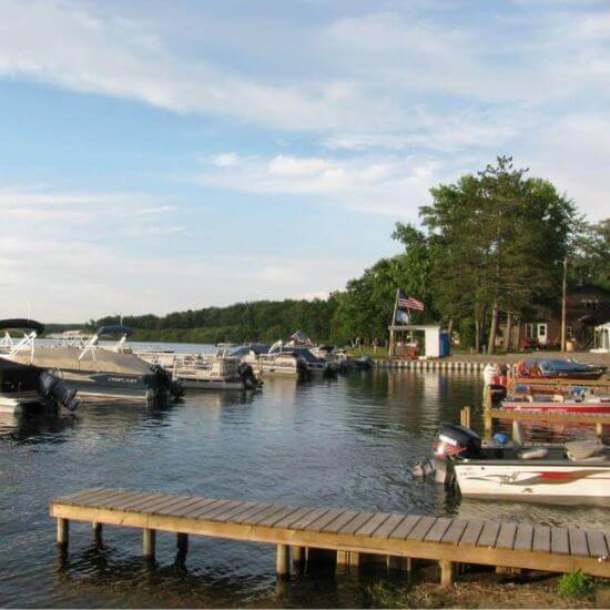 Harbor and Dock Parking at Sunset Cove Resort