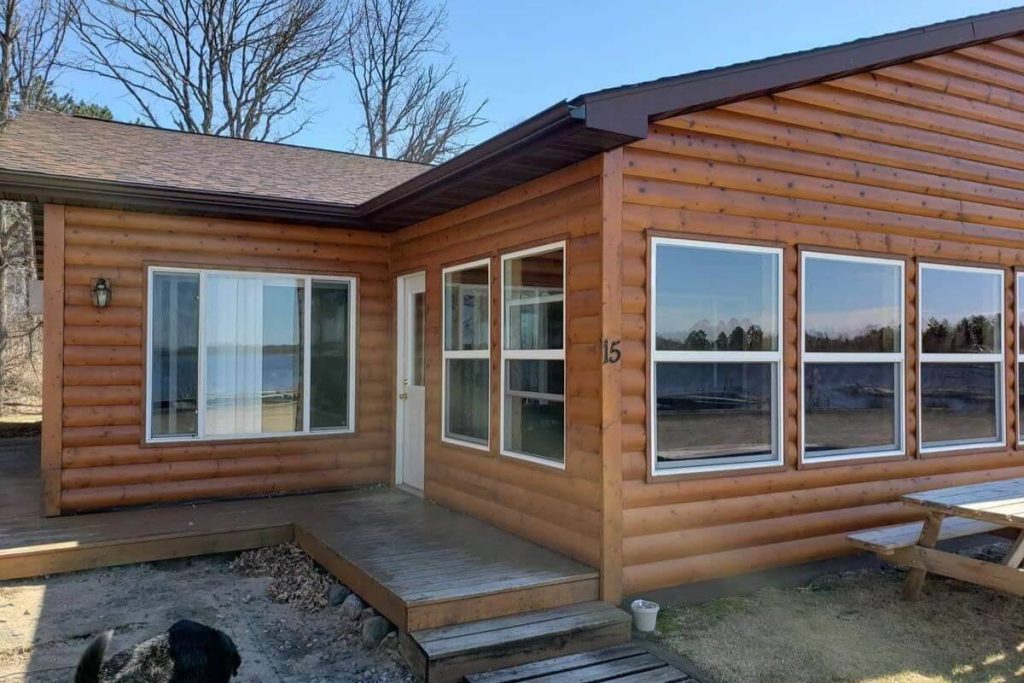 Cabin #15 - Front Door Exterior