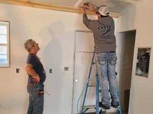 Al Ruzek Supervising His Sons