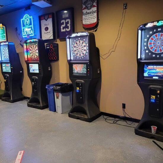 Dart Boards at Ruzy's Bar & Grill