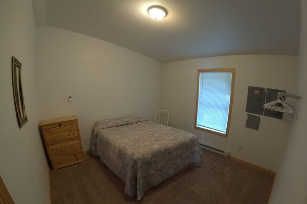 Cottage #1 - Bedroom #1 with Queen Bed