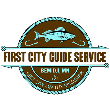Logo for First City Guide Service in Bemidji, MN