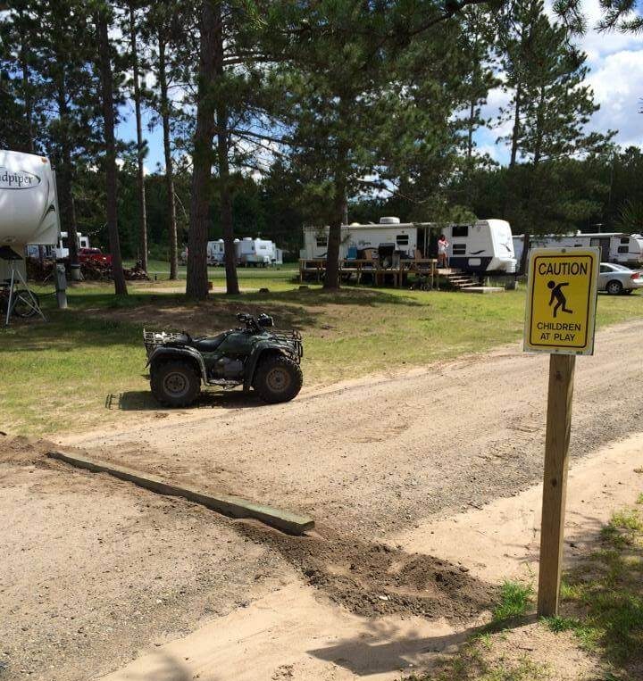 Four-Wheelers and Golf Carts Welcome at the Seasonal RV Campground