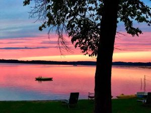 Pink Sky Sunset at Sunset Cove Resort