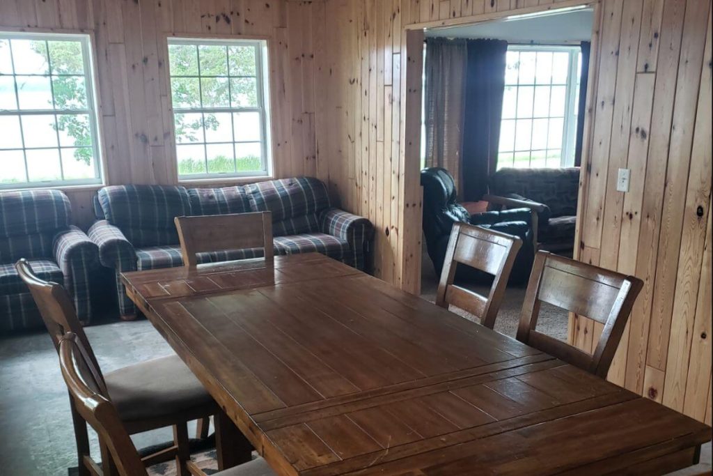 Cottage #1 - Dining Room and Sitting Area