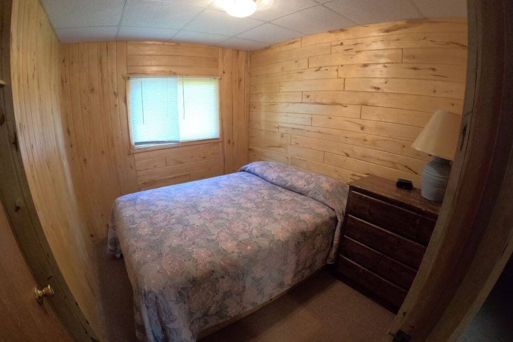 Cabin #14 - Bedroom #1 with Queen Bed