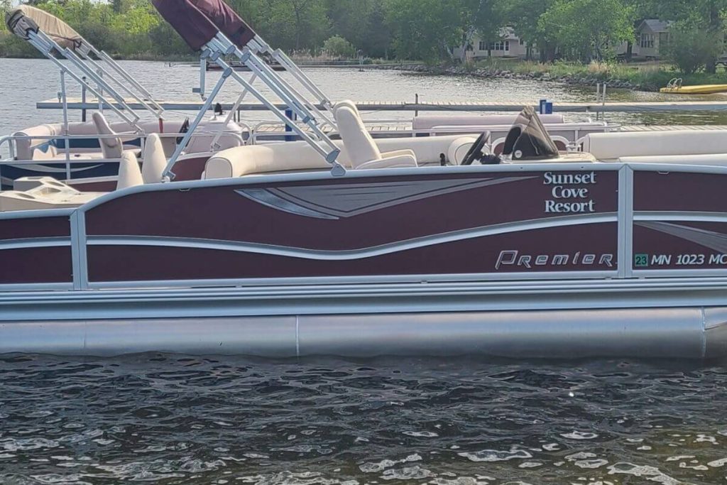 2019 Premier Gemini 220 22' Pontoon Rental with Suzuki 90HP 4-Stroke Motor