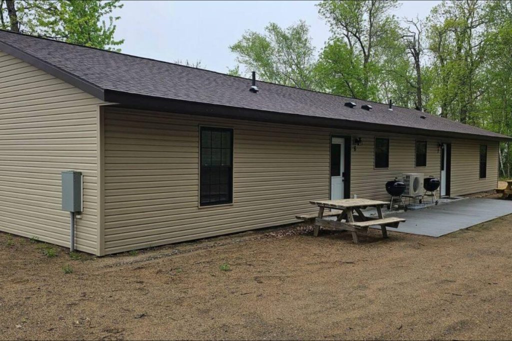 Cabin #6 - Front Door Exterior