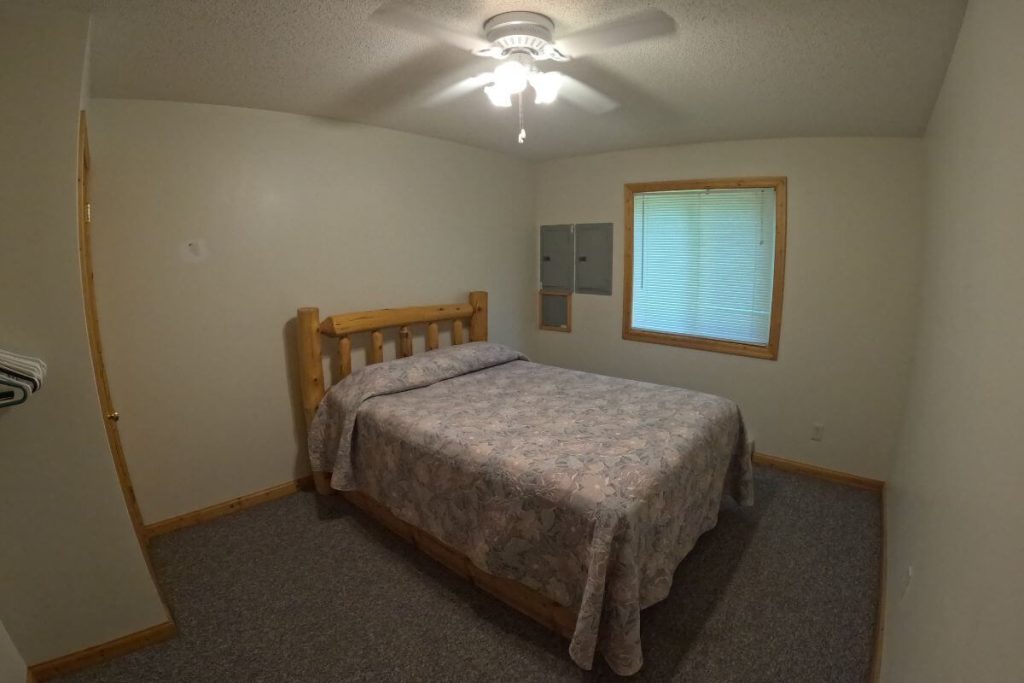 Cabin #19 - Bedroom #2 with Queen Bed